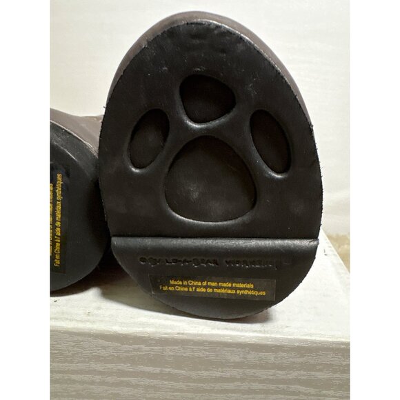 Build a Bear Faux Leather Cowboy Boots Embroidered Design Hook-And-Loop Closure - Picture 8 of 10